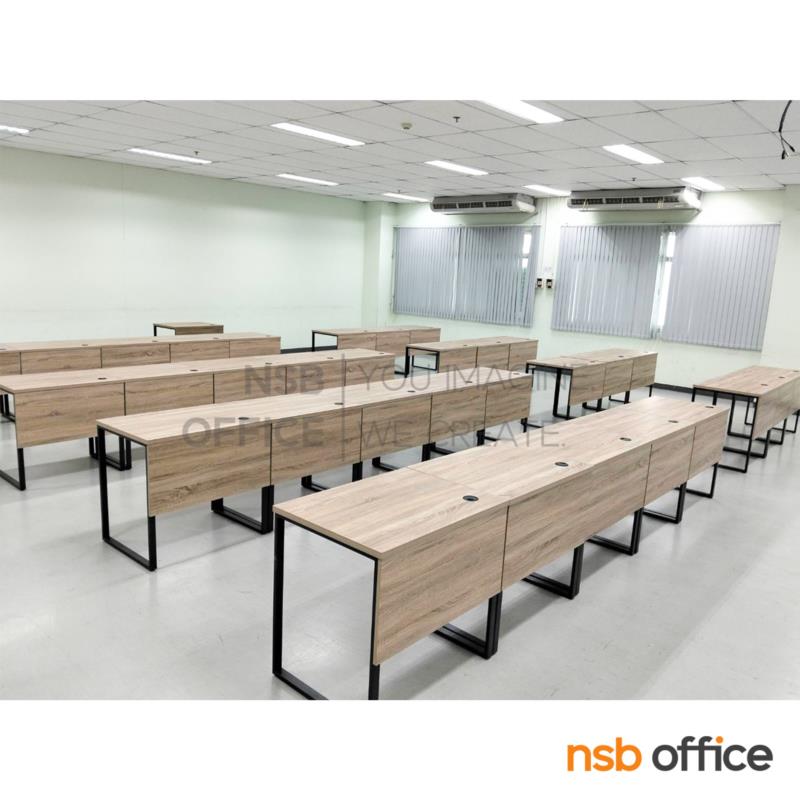 โต๊ะทำงานโล่ง รุ่น Ila (ไอรา) ขนาด 80W, 120W ,160W ,180W cm ขาเหล็ก