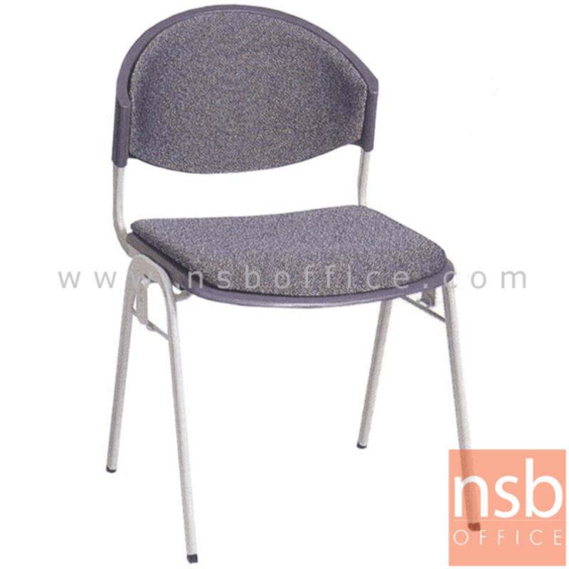 เก้าอี้อเนกประสงค์เฟรมโพลี่ รุ่น Elsu (เอลสุ)  มีตัวเกี่ยวด้านข้าง ขาวีคว่ำ