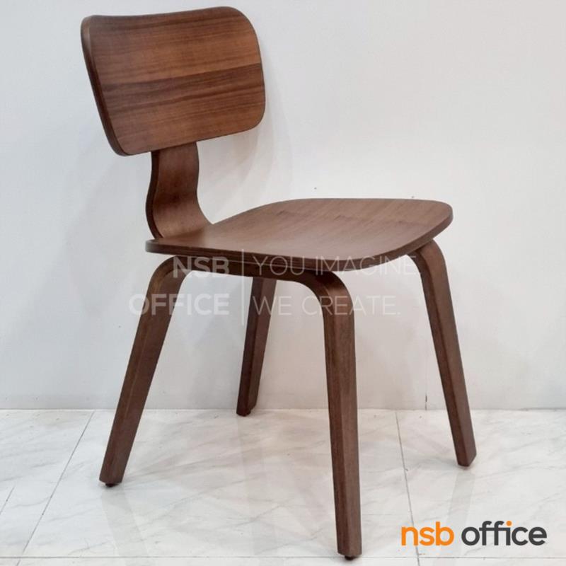 เก้าอี้โมเดิร์นไม้ล้วน รุ่น Elvia (เอลเวีย)  