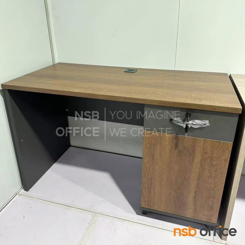 โต๊ะทำงาน 1 ลิ้นชัก 1 บานเปิด รุ่น Burney (เบอร์นีย์) ขนาด 120W cm.  