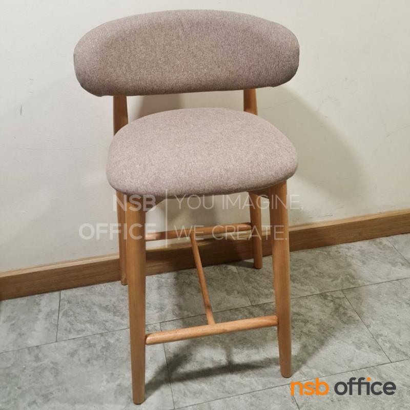 B18A156:เก้าอี้ไม้ยางพารา รุ่น Zyner (ไซเนอร์) สูง 79 และ 92 cm. ขาไม้