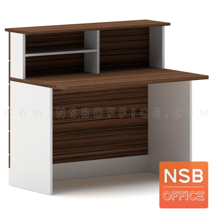 A11A050:เคาน์เตอร์หน้าตรง  รุ่น Ampride (แอมเพิร์ด) ขนาด 120W cm. เมลามีน สีซีบราโน่ขาว