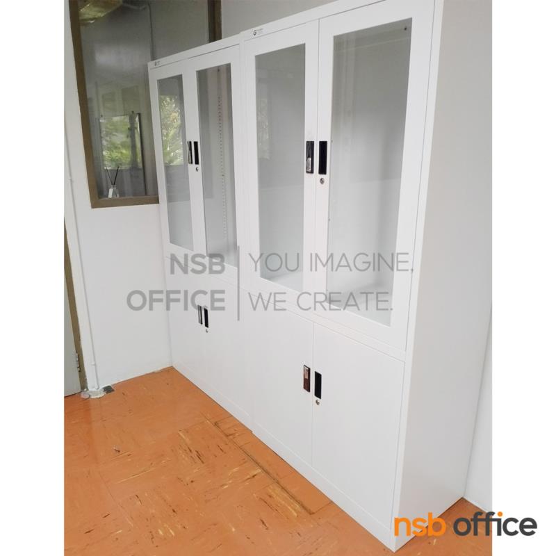 ตู้เอกสารเหล็กบานเปิด 3 ฟุต รุ่น Godsmack (กอดส์แมก) ขนาด 91.7W*185H cm. กุญแจล็อค