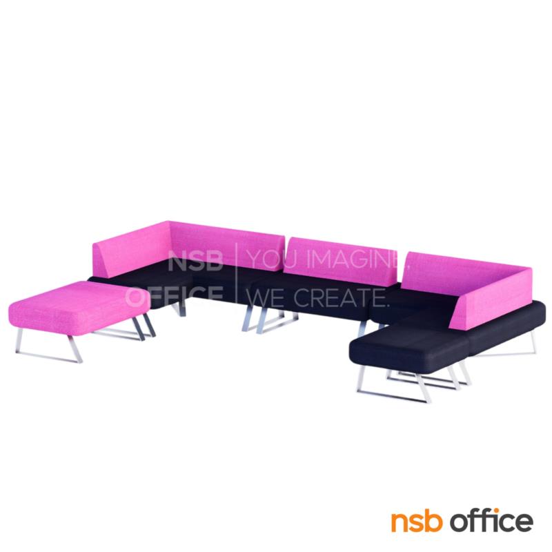 ชุดโซฟารับแขก รุ่น Sandby II ขนาด 60W, 120W, 135W cm. พร้อมโต๊ะกลาง ขาเหล็กชุบโครเมี่ยม