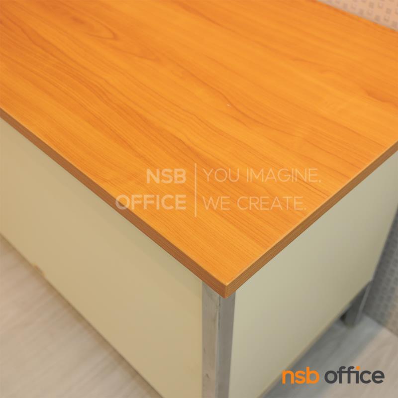 โต๊ะประชุมตรง Top เมลามีน รุ่น Maeby (เมบี) ขนาด 120W ,150W ,180W cm. โครงเหล็ก