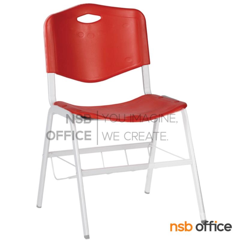 เก้าอี้อเนกประสงค์เฟรมโพลี่ รุ่น Oki (โอกิ)  ขาเหล็กพ่นสี