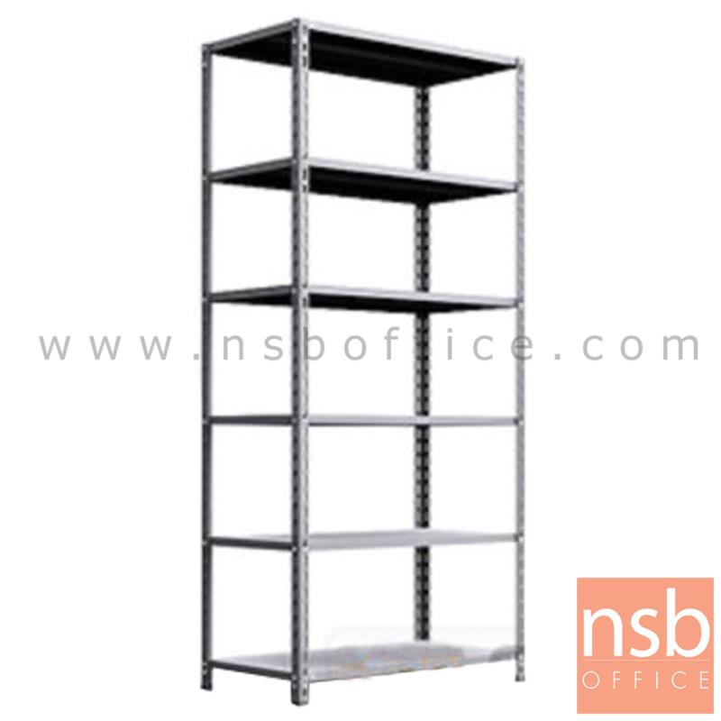 D03A007:ชั้นเหล็กฉาก  S-100 ขนาด 91.5W*45.5D cm. รับน้ำหนักได้ 100 KG ต่อชั้น