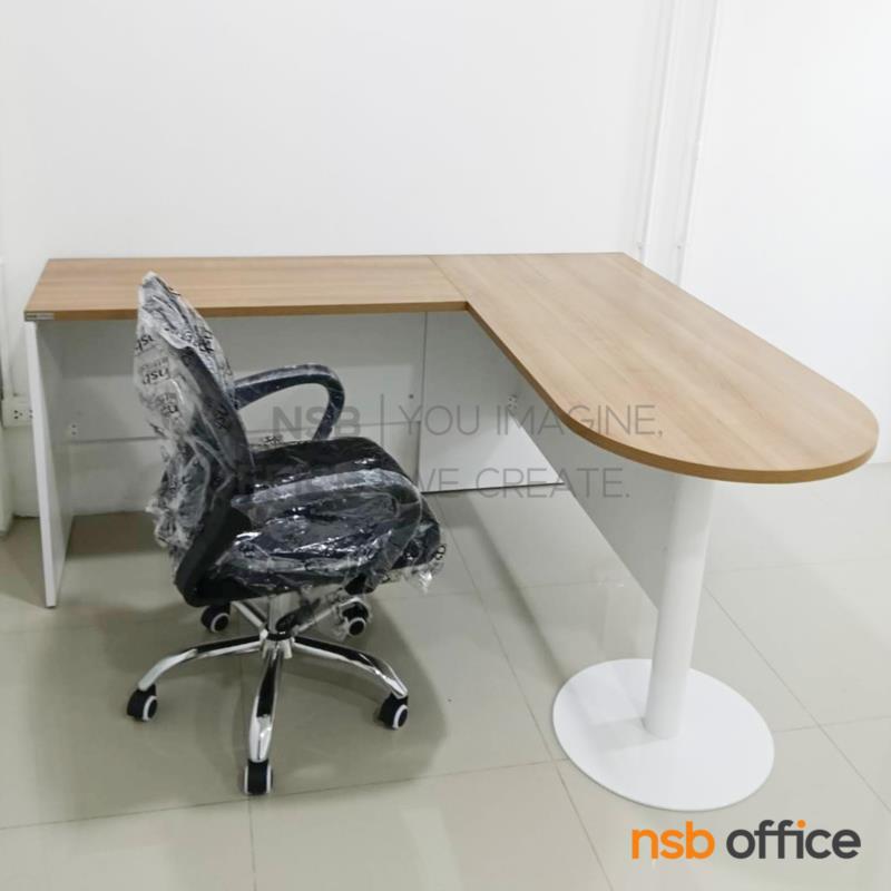 โต๊ะแพทย์ในห้องตรวจ รุ่น Veyter (เวย์เตอร์) ขนาด 140W1*160W2 cm. ขาเหล็ก