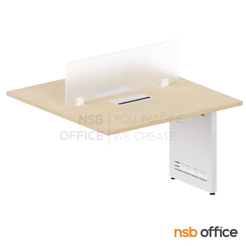 โต๊ะทำงานกลุ่มตัวต่อ รุ่น Moscato (มอสกาโต) ขนาด 120W ,150W cm. 