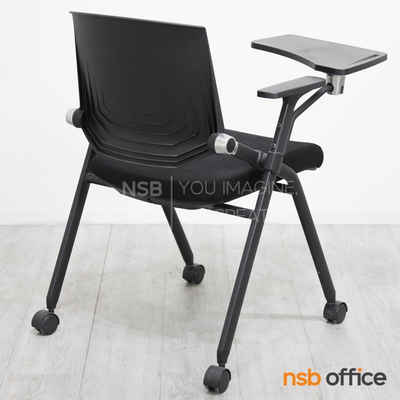 เก้าอี้เลคเชอร์ รุ่น Adriana (อเดรียนา)   ขาเหล็กพ่นดำ ล้อเลื่อน