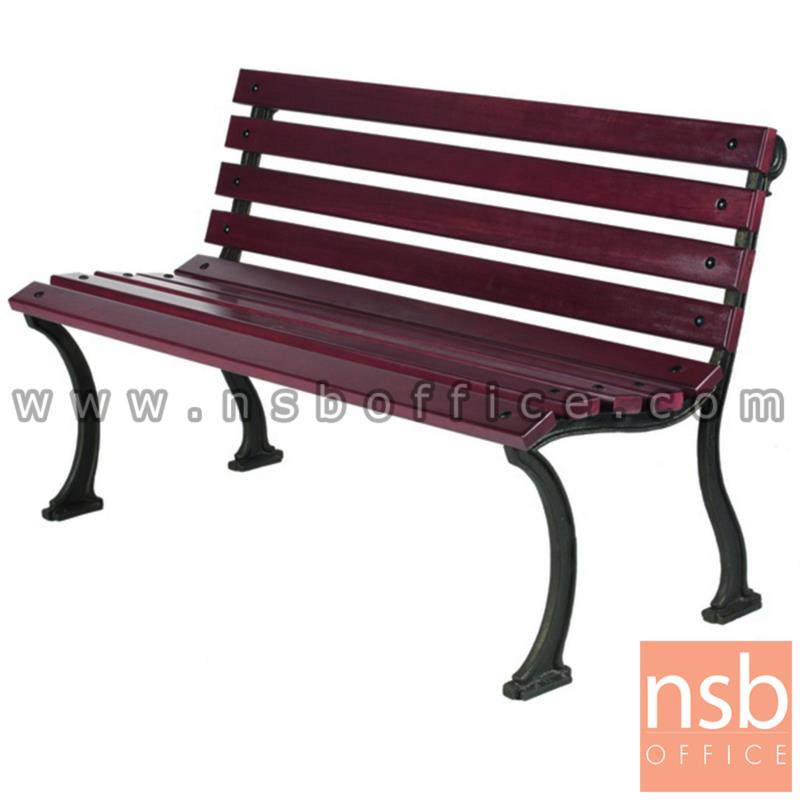 G08A037:เก้าอี้สนามไม้เต็ง เหล็กหล่อ กทม. รุ่น BKK-CO20 ขนาด 100W, 120W, 150W, 200W cm. 