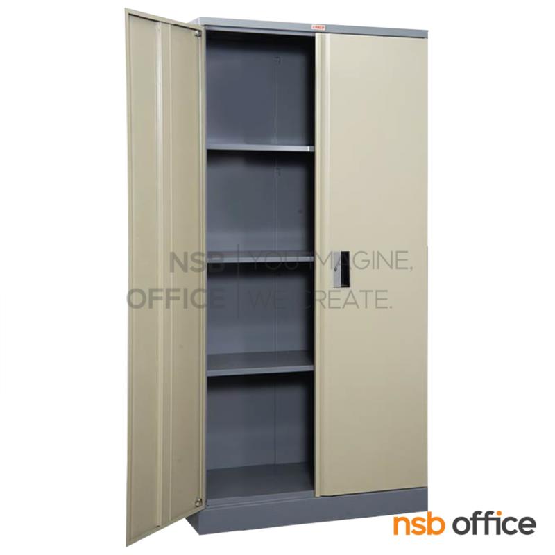 E29A055:ตู้เอกสารเหล็ก 2 บานเปิด รุ่น CB-06 ขนาด 91.4W* 47D* 181.7H cm. (มือจับแบบฝังเดี่ยวด้านขวา)