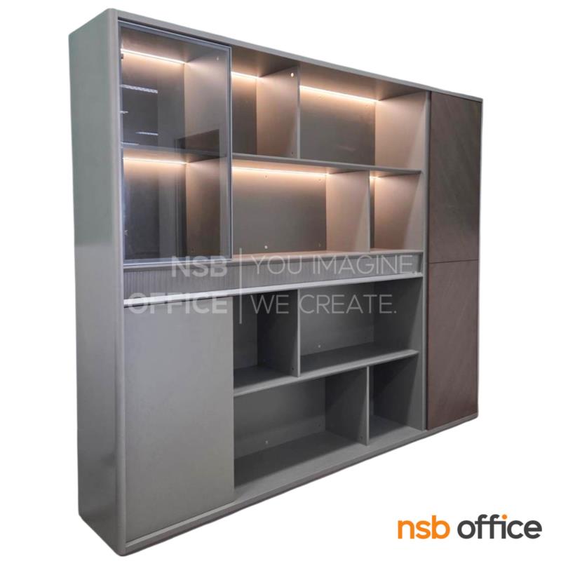 A30A104:ตู้อเนกประสงค์ รุ่น Solo (โซโล) ขนาด 240W*40.7D*200H cm. 