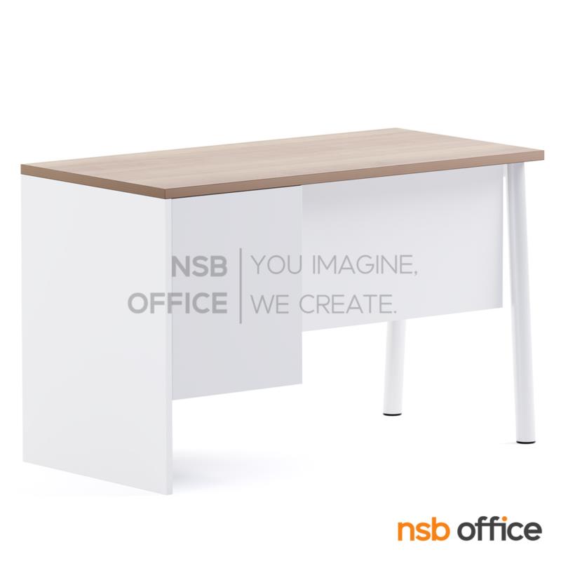 โต๊ะทำงาน 2 ลิ้นชัก รุ่น Anavar (อนาวาร์) ขนาด 120W cm. ขาเหล็ก