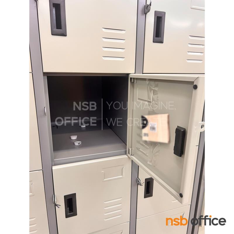 ตู้ล็อกเกอร์ 18 ประตู   รุ่น PK-018 (ไม่มีกุญแจ มีเฉพาะสายยู) 