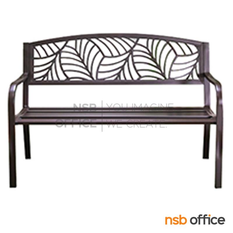 G08A349:เก้าอี้สนามเหล็ก รุ่น Fallon (ฟอลลอน)  พนักพิงดัดลวดลาย 