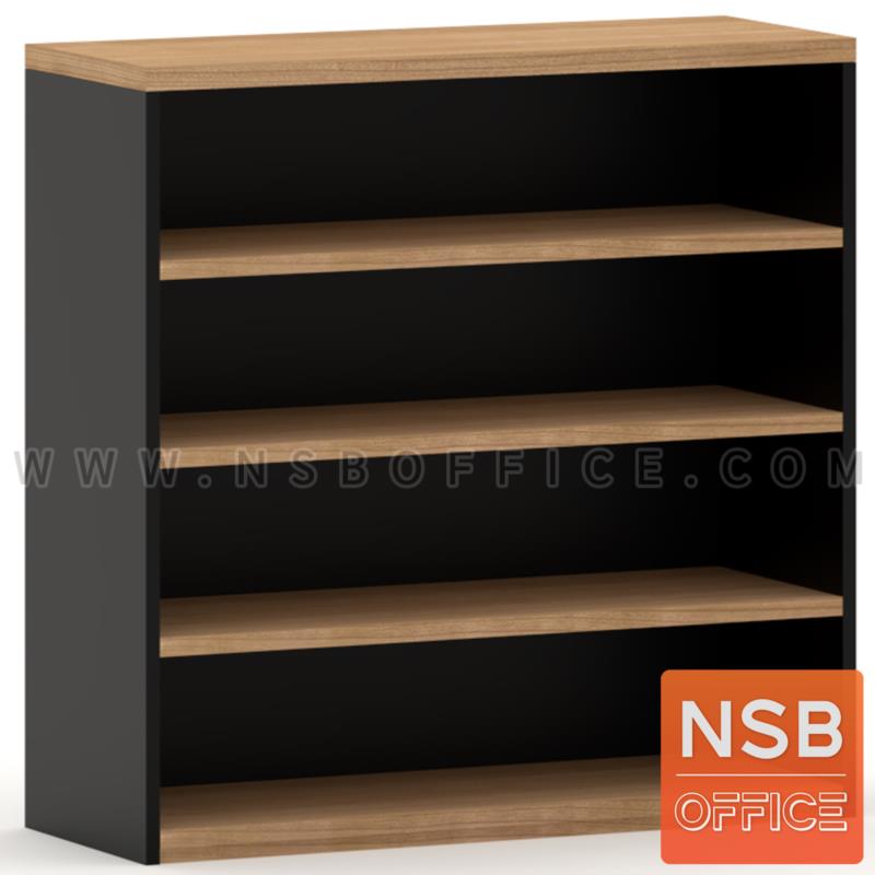 G05A085:ชั้นวางรองเท้าไม้ 4 ชั้น รุ่น Windy (วินดี้) ขนาด 80W*30D*80H cm. ช่องโล่ง