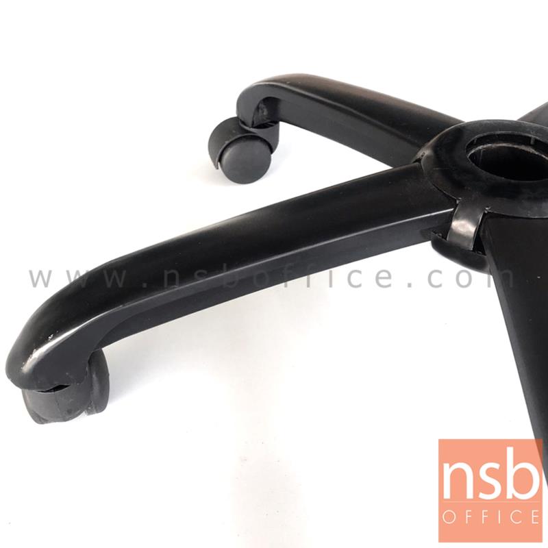 ขาเหล็กปั้มเหลี่ยมเหล็กสีดำ 5 แฉก รุ่น SP-001 ขนาด 24 นิ้ว และ 26 นิ้ว พร้อมลูกล้อ