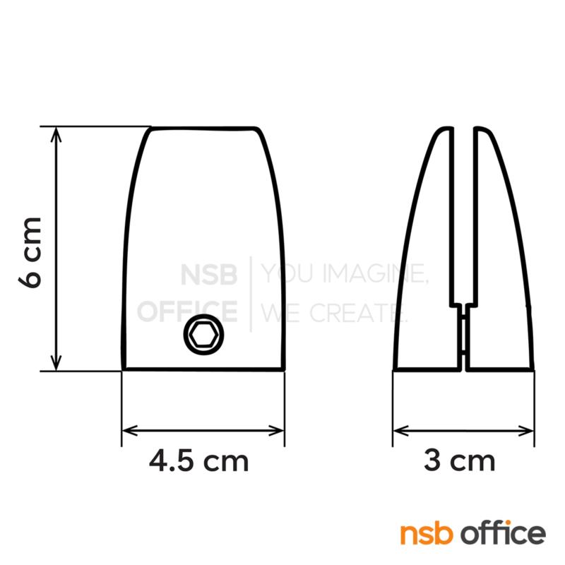 ตัวหนีบ miniscreen แบบเจาะ รุ่น AUDI  