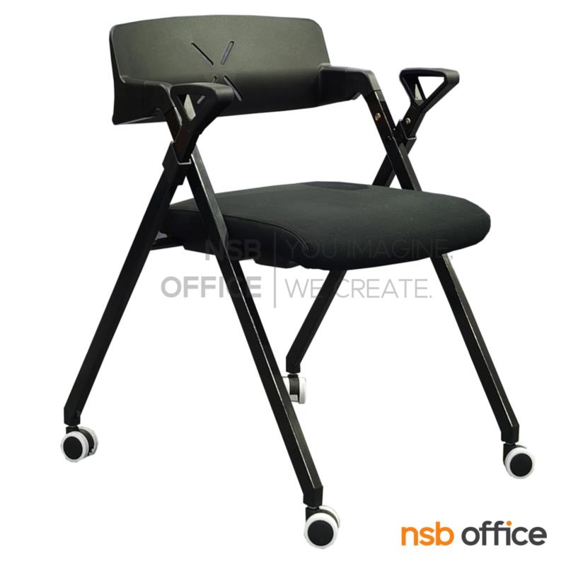 B30A080:เก้าอี้อเนกประสงค์เฟรมโพลี่  รุ่น Florose (ฟลอโรซ)  โครงสีดำ