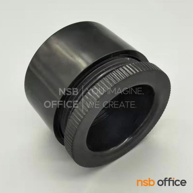 J01A051:ขาตู้กลมพลาสติก รุ่น Rumble (รัมเบิ้ล) ขนาด 5Di*3H cm. ปรับระดับได้