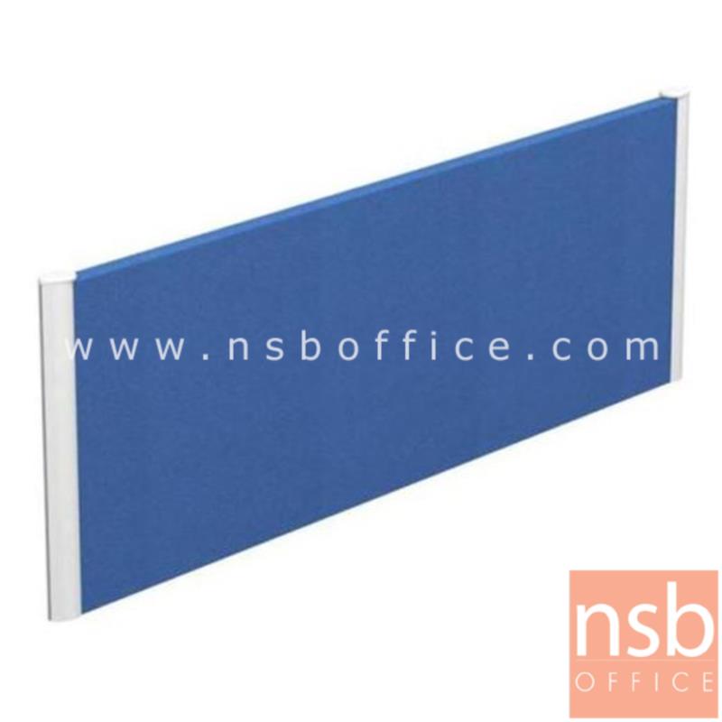 A04A050:มินิสกรีนหุ้มผ้า เฟรมเสาอลูมิเนียม  สูง 40 cm แบบเจาะแนบสนิทกับหน้าโต๊ะ