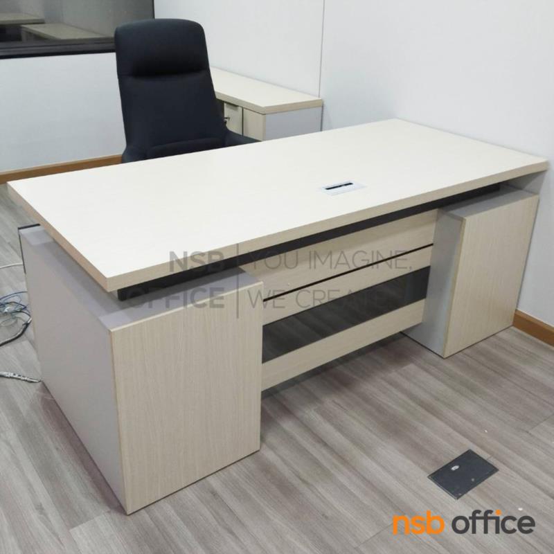 โต๊ะทำงานหน้าตรง  รุ่น Sunshine (ซันชายน์) ขนาด 150W cm. เมลามีน