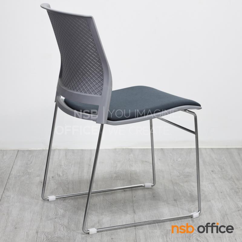 เก้าอี้อเนกประสงค์เฟรมโพลี่ รุ่น Dewey (ดิวอี้)  ขาเหล็กเพลาตัน