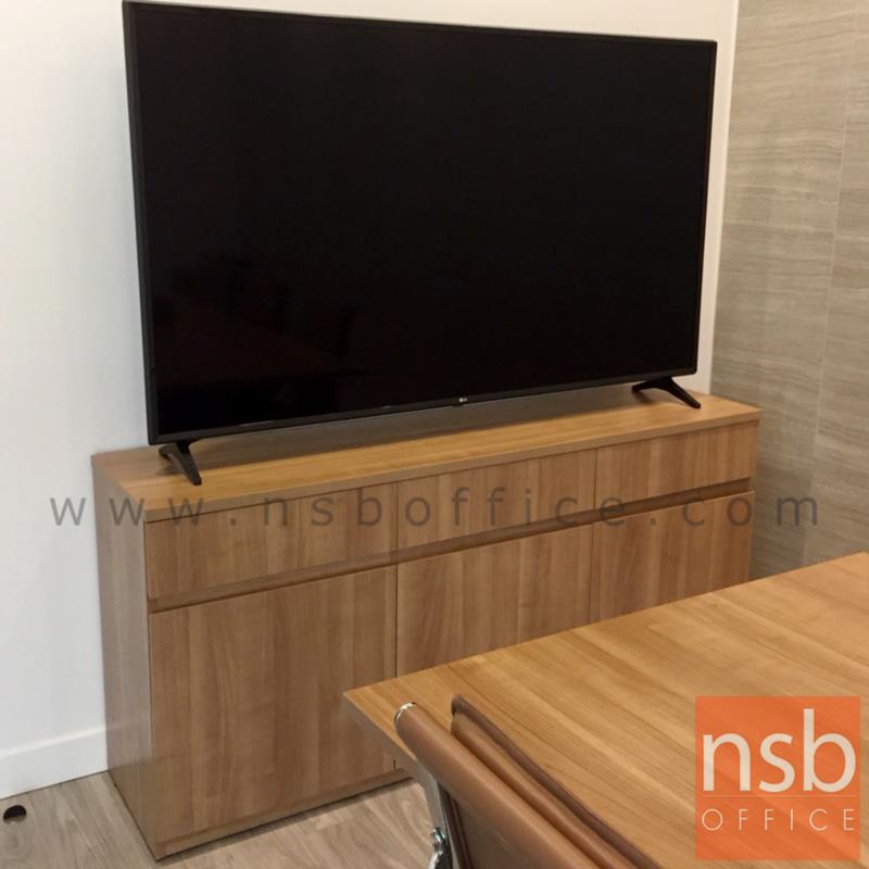 C08A053:ตู้วางทีวีไม้ 3 ลิ้นชัก 3 บานเปิด รุ่นบานเรียบ ขนาด 120W ,150W และ 180W cm.  