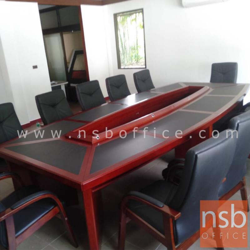 A05A101:โต๊ะประชุม รุ่น Withers (วิเทอส์)  ขนาด 380W ,480W, 600W, 800W cm.  สีมะฮอกกานี