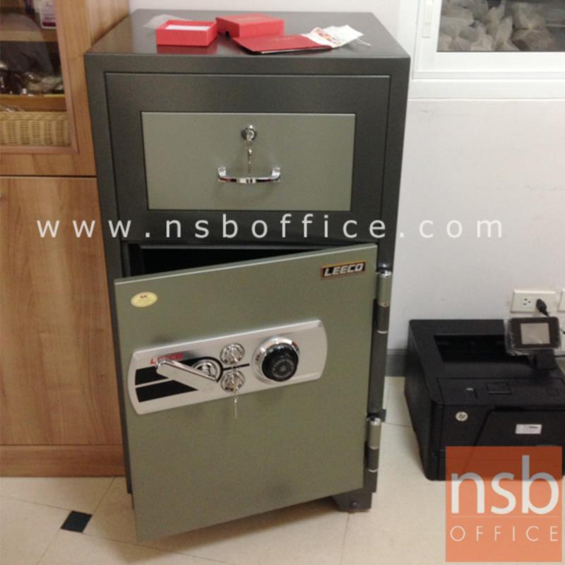 ตู้เซฟแคชเชียร์ 232 กก. ลีโก้ รุ่น PD-100 มี 2 กุญแจ 1 รหัส (เปลี่ยนรหัสได้)   