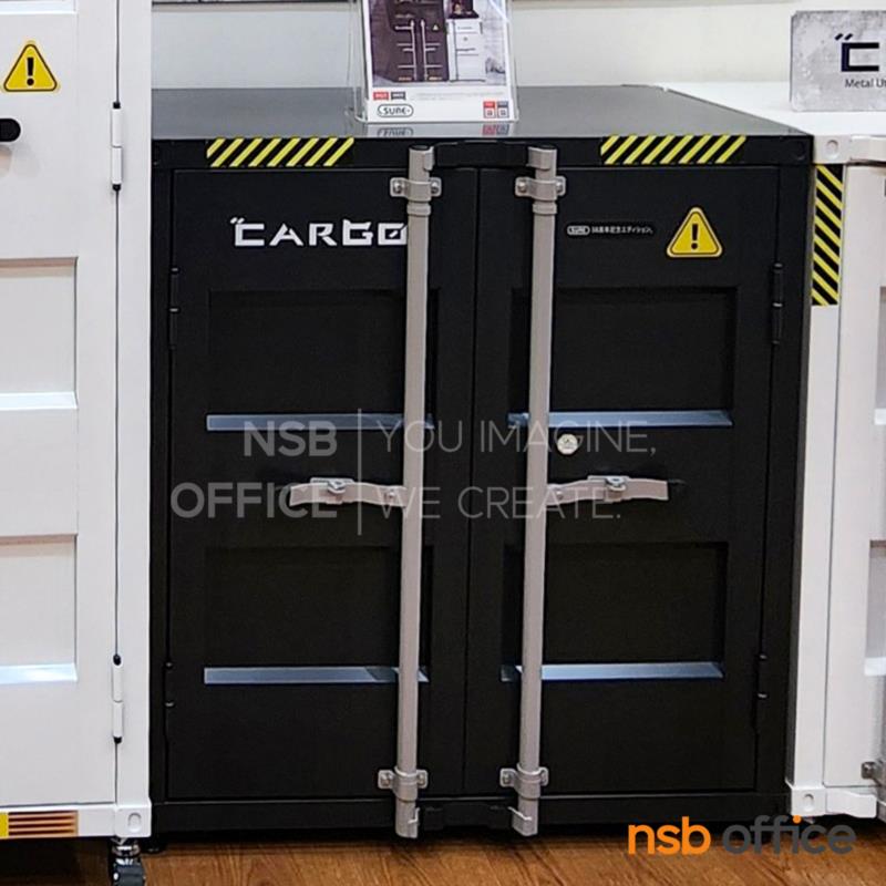 ตู้อเนกประสงค์ 2 บานเปิด รุ่น Ryther (ไรเธอร์) ขนาด 90W*45D*95.8H cm. 