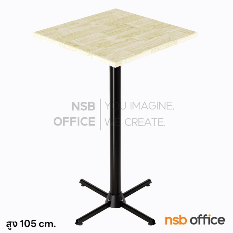 โต๊ะหน้าไม้ รุุ่น SCHLESWIG (ชเลสวิก) ขนาด 60Di cm. ขาเหล็ก