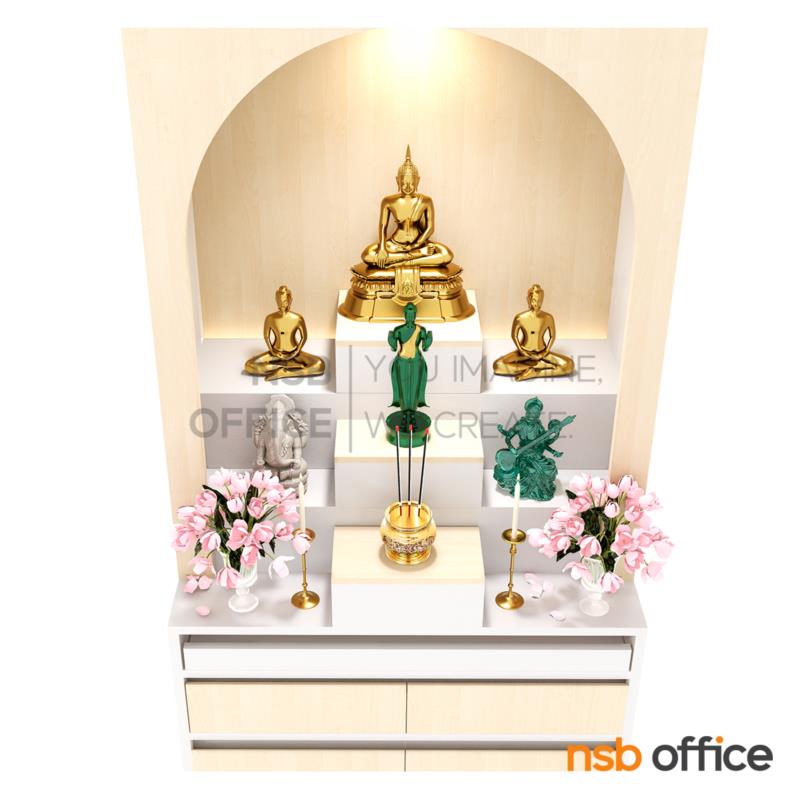 โต๊ะหมู่บูชาโมเดิร์น รุ่น เทวัญ ขนาด 90W cm. 