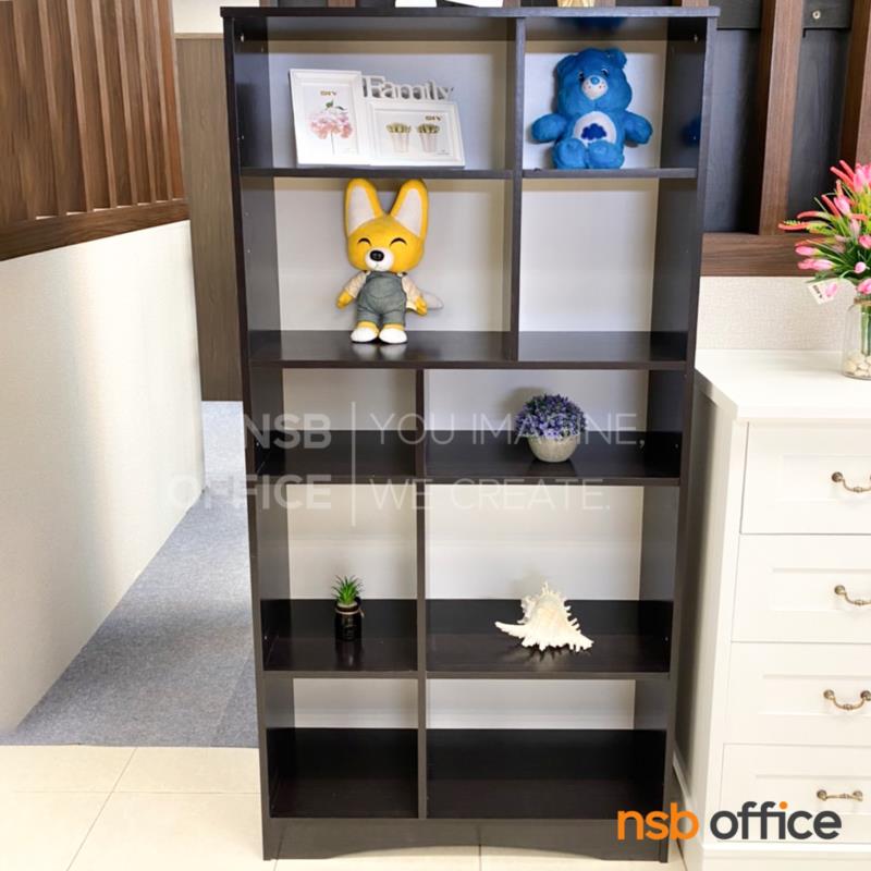 ตู้อเนกประสงค์ 10 ช่องโล่ง สูง 160 cm. รุ่น Norton (นอร์ตัน)  เมลามีน รุ่นประหยัด