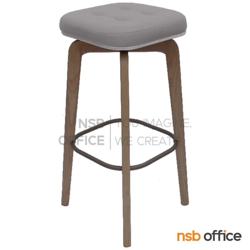 B18A139:เก้าอี้บาร์สูงโมเดิร์น รุ่น Lita (ลิต้า)  ขาไม้