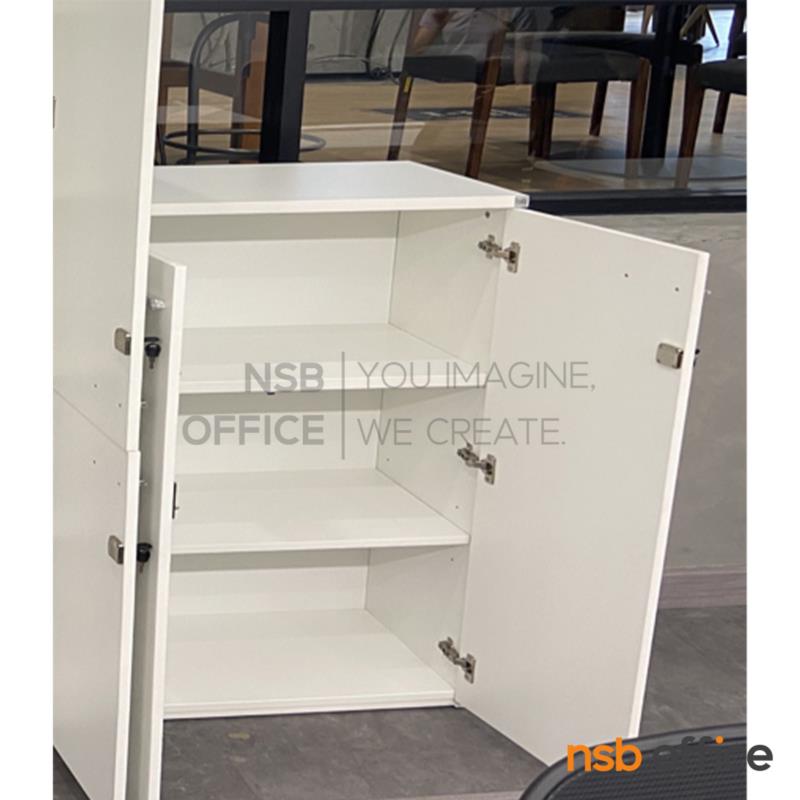 ตู้เอกสาร สูง 120 cm. 2 บานเปิดทึบ รุ่น CS-06  เมลามีน