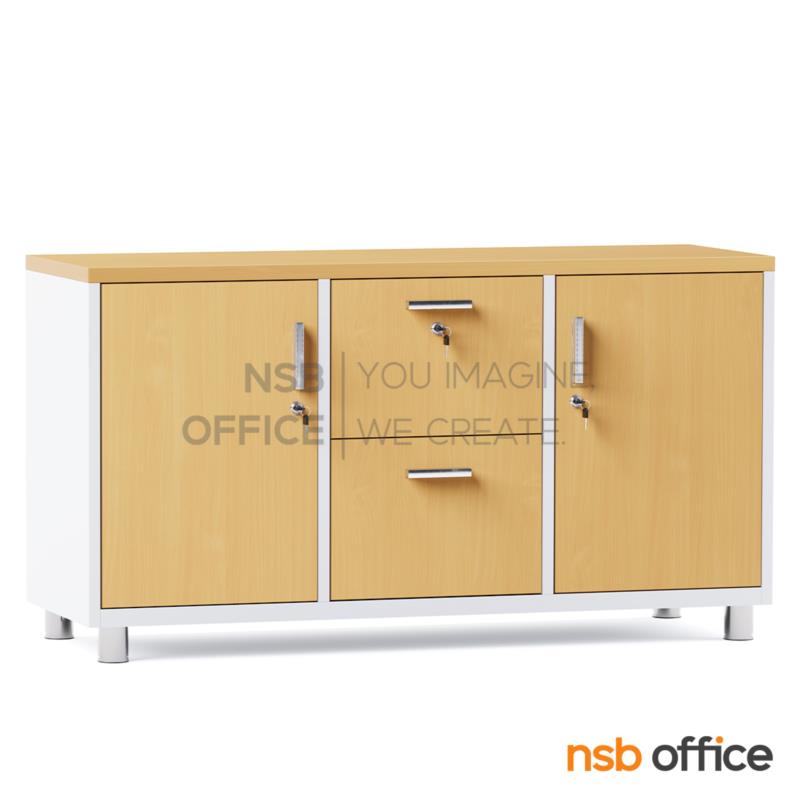 C01A102:ตู้เอกสาร สูง 65 cm. วางข้างโต๊ะ รุ่น Milin (มิลิน)   ขาเหล็ก