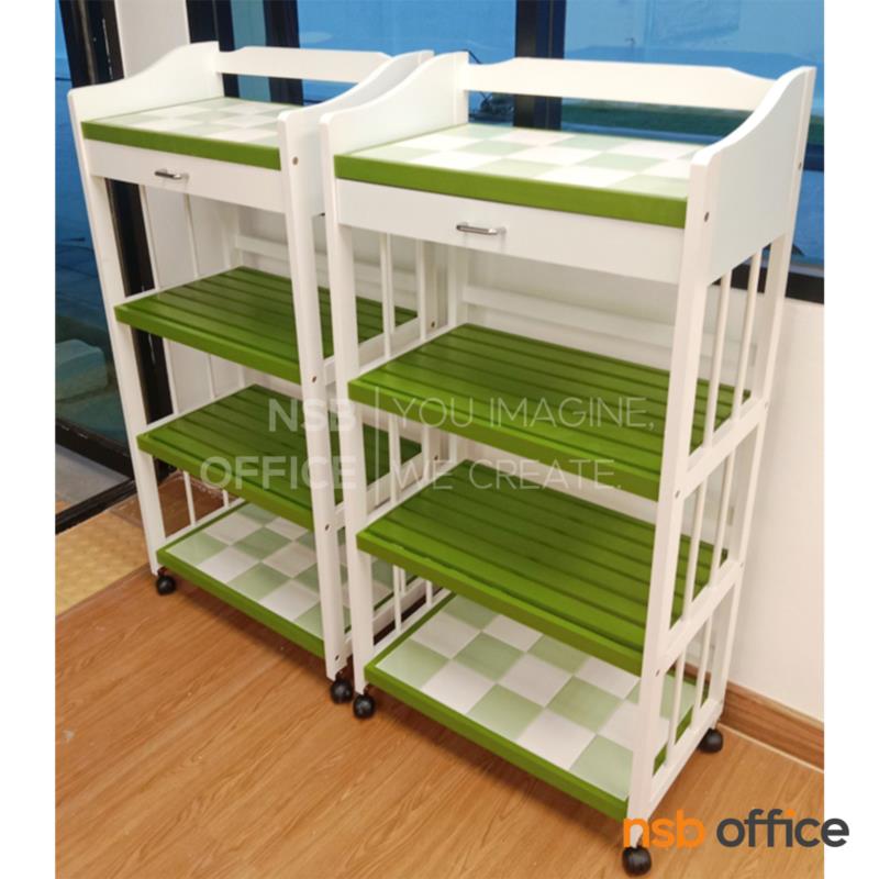 ชั้นวางของ รุ่น Delia (เดเลีย) 3 ชั้น , 4 ชั้น  ล้อเลื่อน