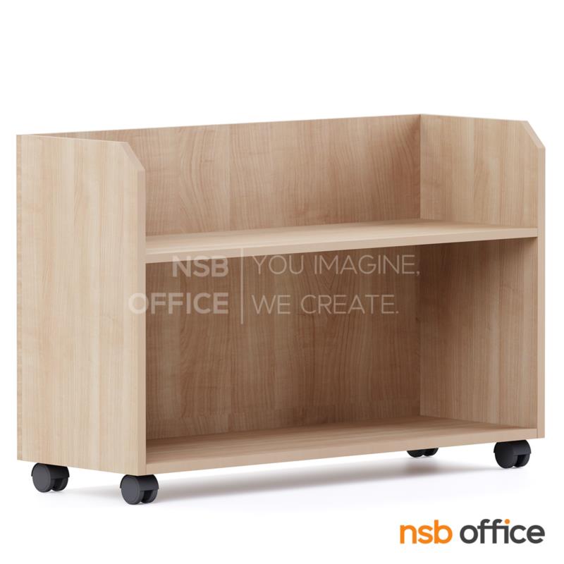 C01A118:ตู้เอกสารล้อเลื่อน สูง 67 cm. วางหลังโต๊ะ   รุ่น Ellen (เอเลน)  เมลามีน