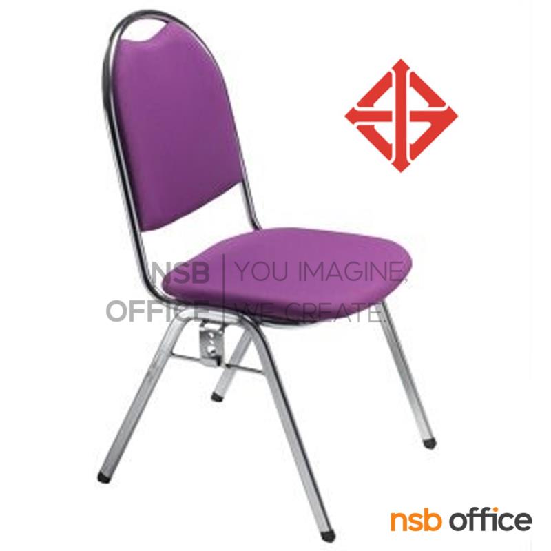 B08A080:เก้าอี้อเนกประสงค์จัดเลี้ยง  รุ่น CM-128  ขาเหล็กชุบโครเมียม
