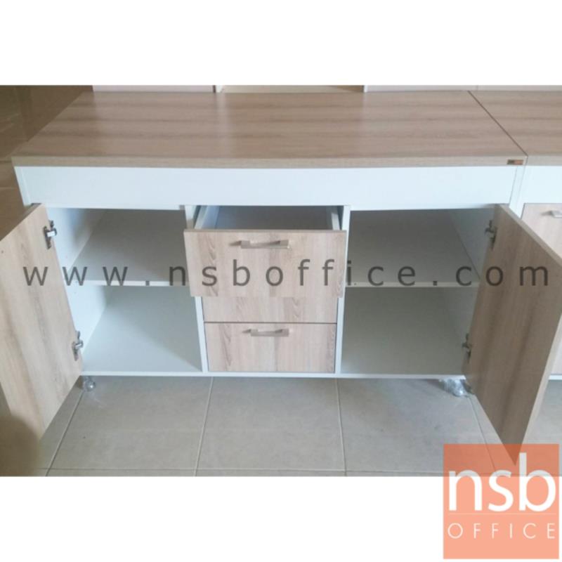 เคาท์เตอร์ครัว รุ่น Viola 2 (วิโอล่า 2) (ครัวแห้ง) ขาเหล็กชุบโครเมี่ยม 