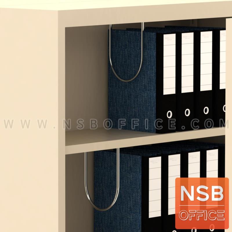 ตู้รางเลื่อนแบบมือผลัก  1 ตอน  122D cm ขนาด 4, 6, 8, 10, 12, 14, 16 ตู้  (มาตรฐาน มอก. 2541)