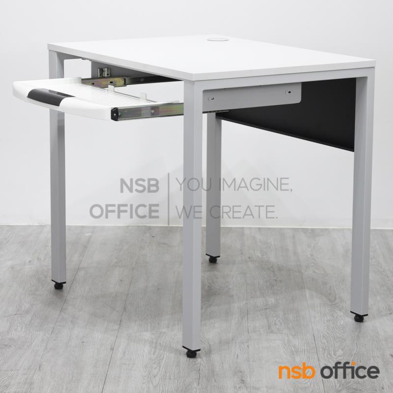 โต๊ะคอมพิวเตอร์ รุ่น Riven (ริเว่น) ขนาด 80W cm.  ขาเหล็ก