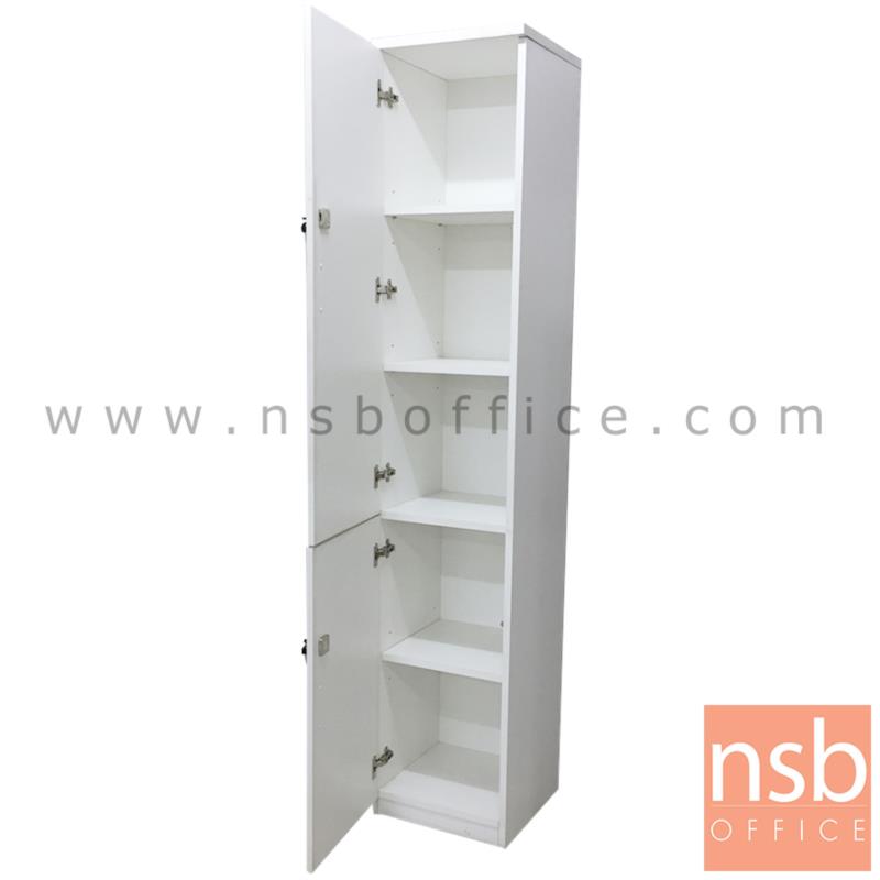 ตู้เอกสาร บน-ล่าง 1 บานเปิด รุ่น Simone (ซิโมน) ขนาด 200H cm.  เมลามีน