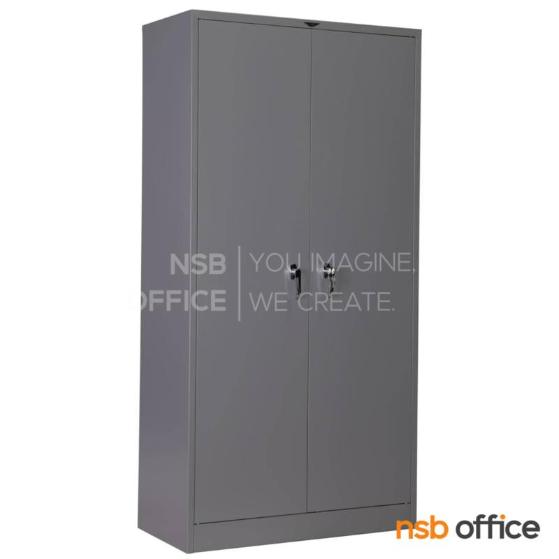 E07A011:ตู้เอกสารเหล็ก 2 บานเปิด รุ่น Macfadyen (แม็คฟาเดียน) ขนาด 91.4W*183H cm.  มือจับเขาควาย