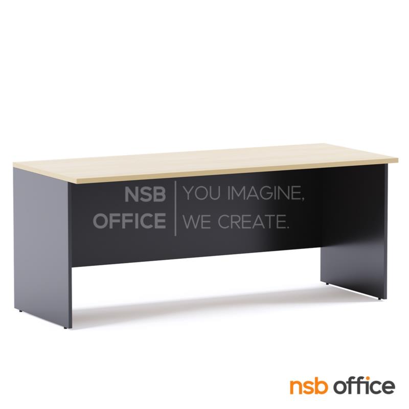 A05A143:โต๊ะประชุมตรง 75D cm.  ขนาด 80W ,120W ,150W ,180W ,210W cm.   Top ยื่น 10 cm. เมลามีน