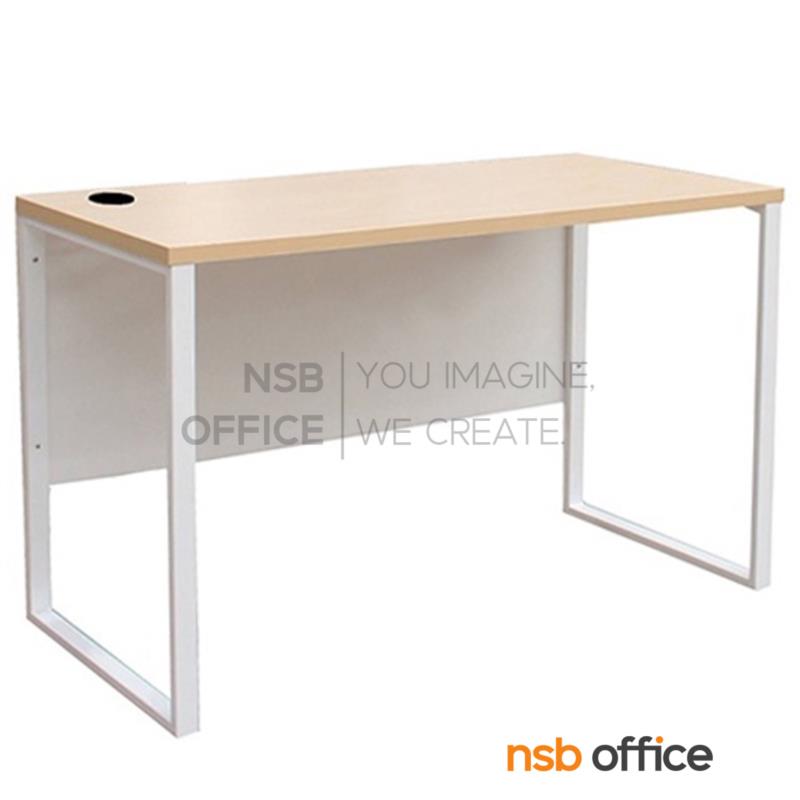 A12A078:โต๊ะทำงานโล่ง รุ่น Ila (ไอรา) ขนาด 80,120,160 cm ขาเหล็ก