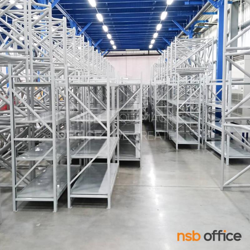 ชั้นเหล็ก MB-300  (2 เมตร 60D cm) แผ่นชั้นเหล็ก 300 kg/ชั้น เทาอ่อน