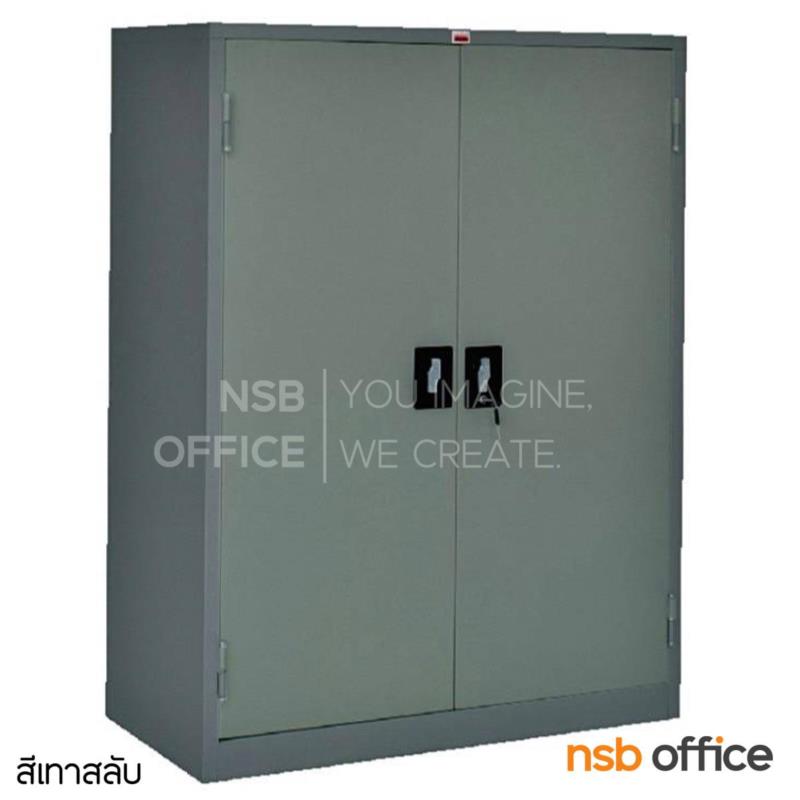 E07A071:ตู้เอกสารเหล็ก 2 บานเปิด รุ่น NIKO (นิโค) ขนาด 91.6W*122H cm. 